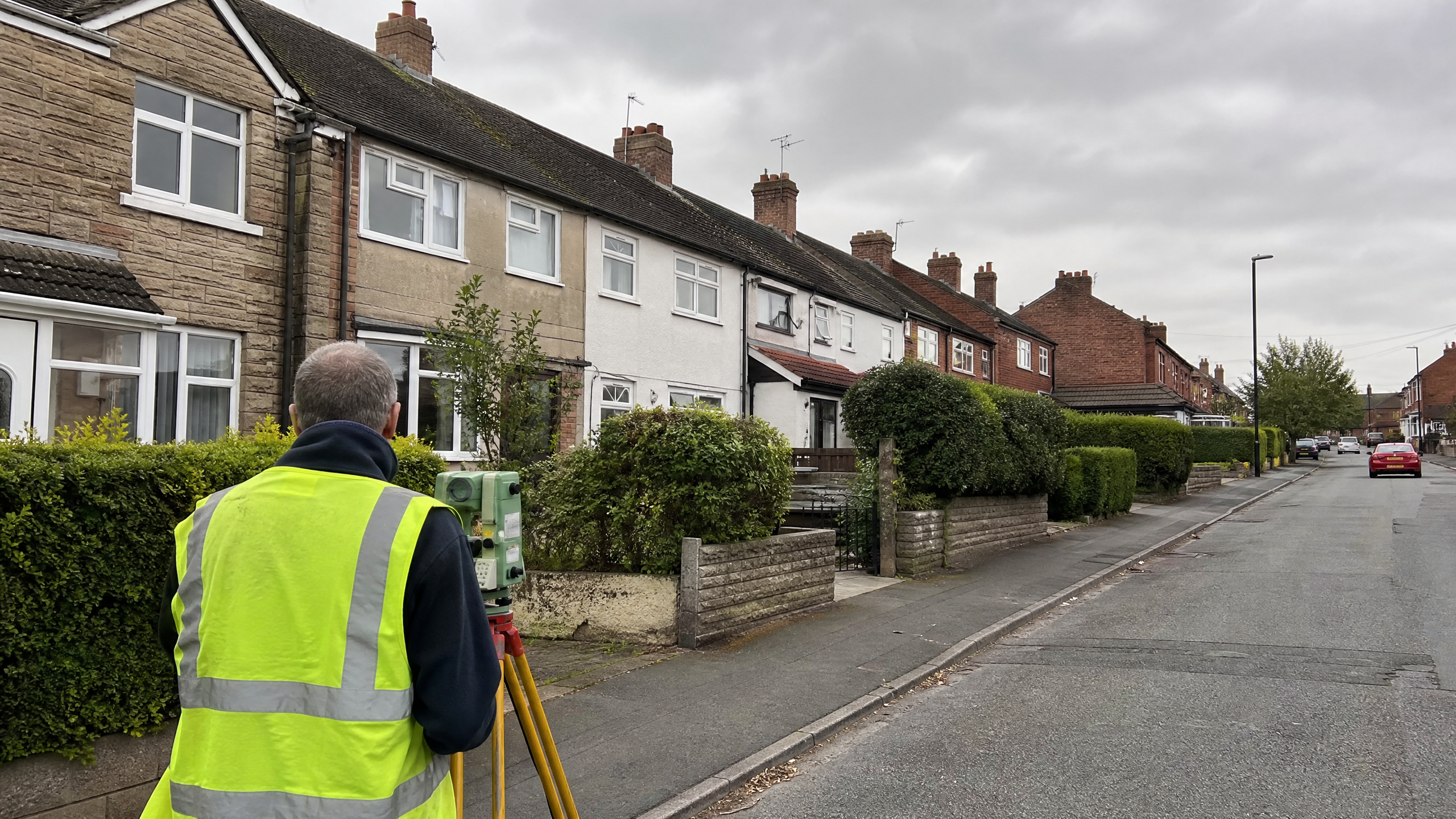 Residential streets and properties in Walsall, West Midlands — area served by specialist air source heat pump installer