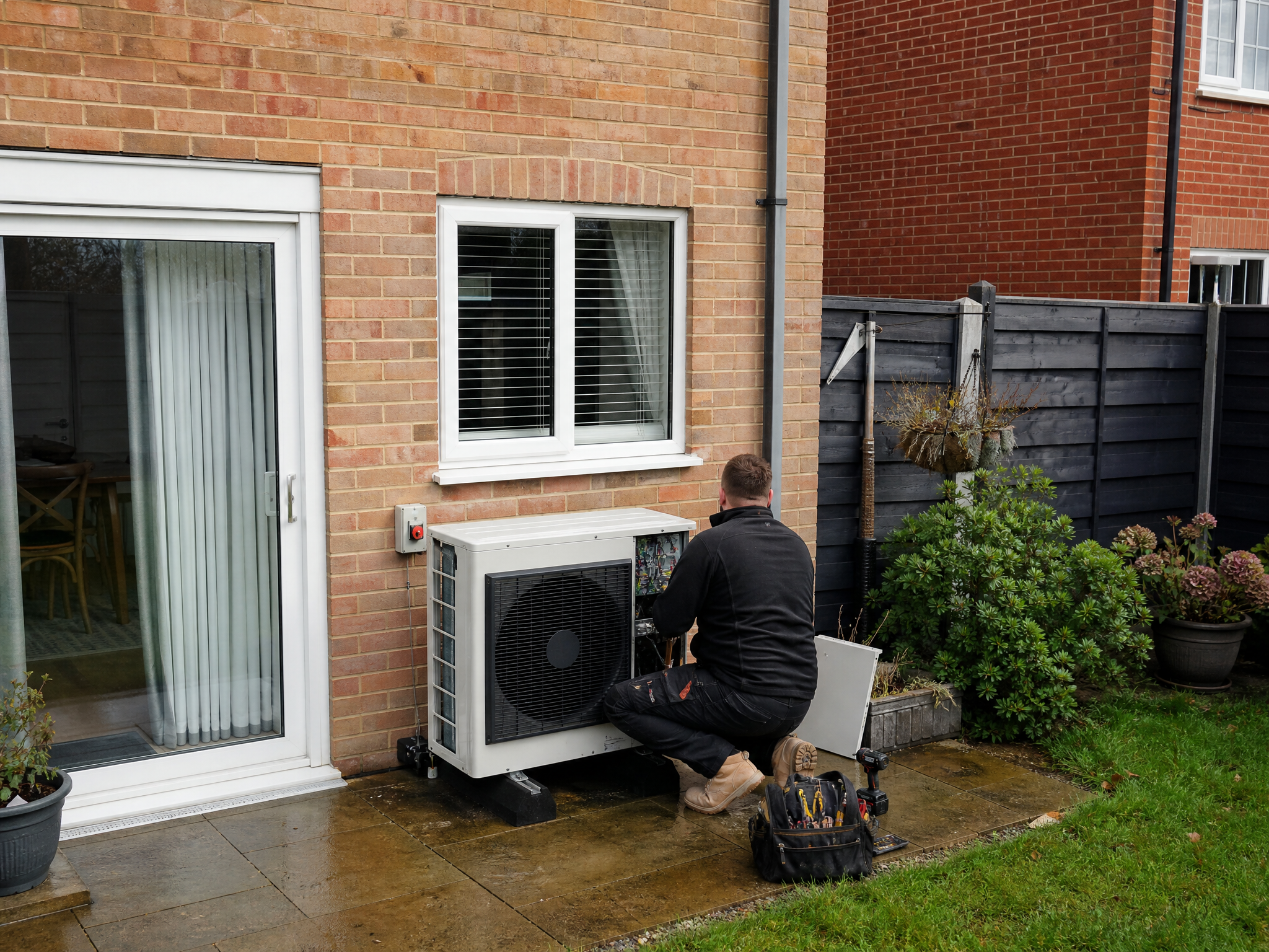Property context showing the area relevant to how often should a heat pump be serviced? at a British home